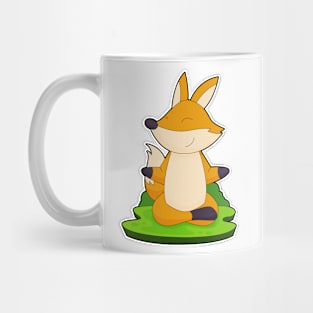 Fox Yoga Meditation Gymnastics Mug